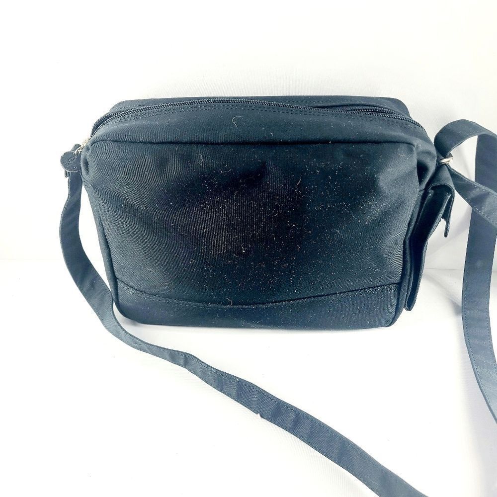 Agnes B Canvas Shpulder Bag - Picture 2 of 8
